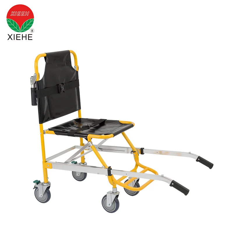 High quality aluminum alloy folding stair chair stretcher lift up and down stairs