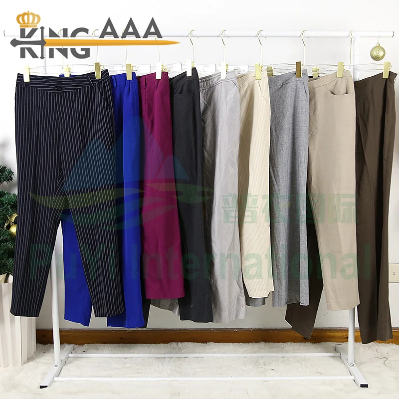 Dames Kantoor Broek Gebruikt Kleding Pak Blazer Broek Italiaanse