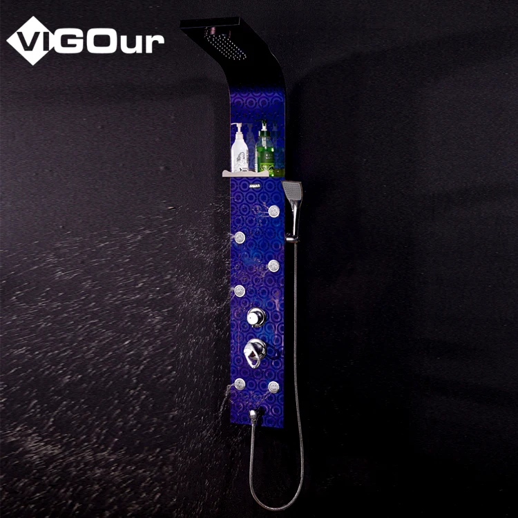 Сантехника ss, квадратный смеситель для горячей и холодной воды, дождевой Душ для ванной комнаты