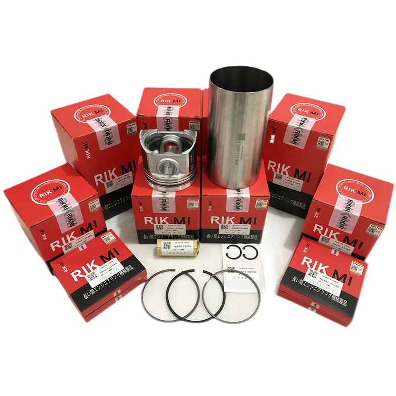 Excavator Forklift Forklift Harvester Diesel Engine Cylinder Kit Liner