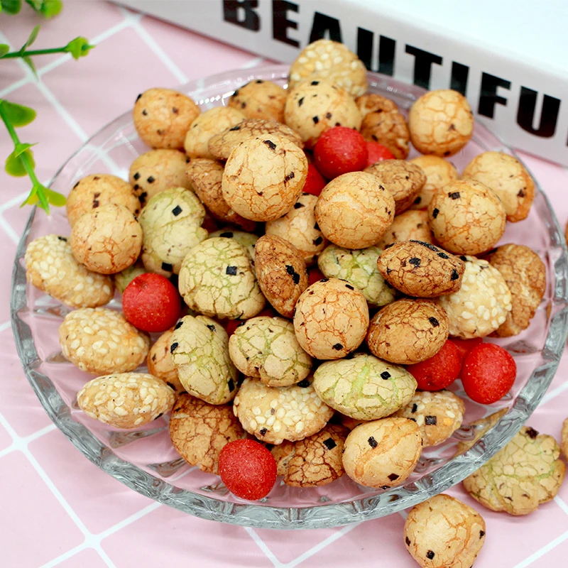 Nut & Kernel Snacks Mixed Peanut Crackers Roasted Sesame Seaweed Coated Peanuts Snack factory