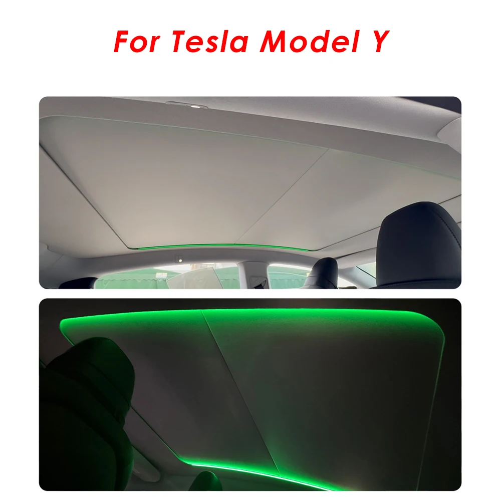 Tesla Model Y Juniper Electric Sunshade & Trunk Cover Oem