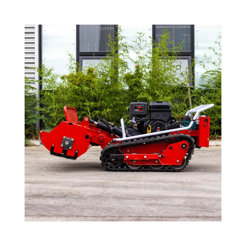 Remote Control Brush Cutter 16HP22HP Grass Cutting Machine Reel Lawn Mower