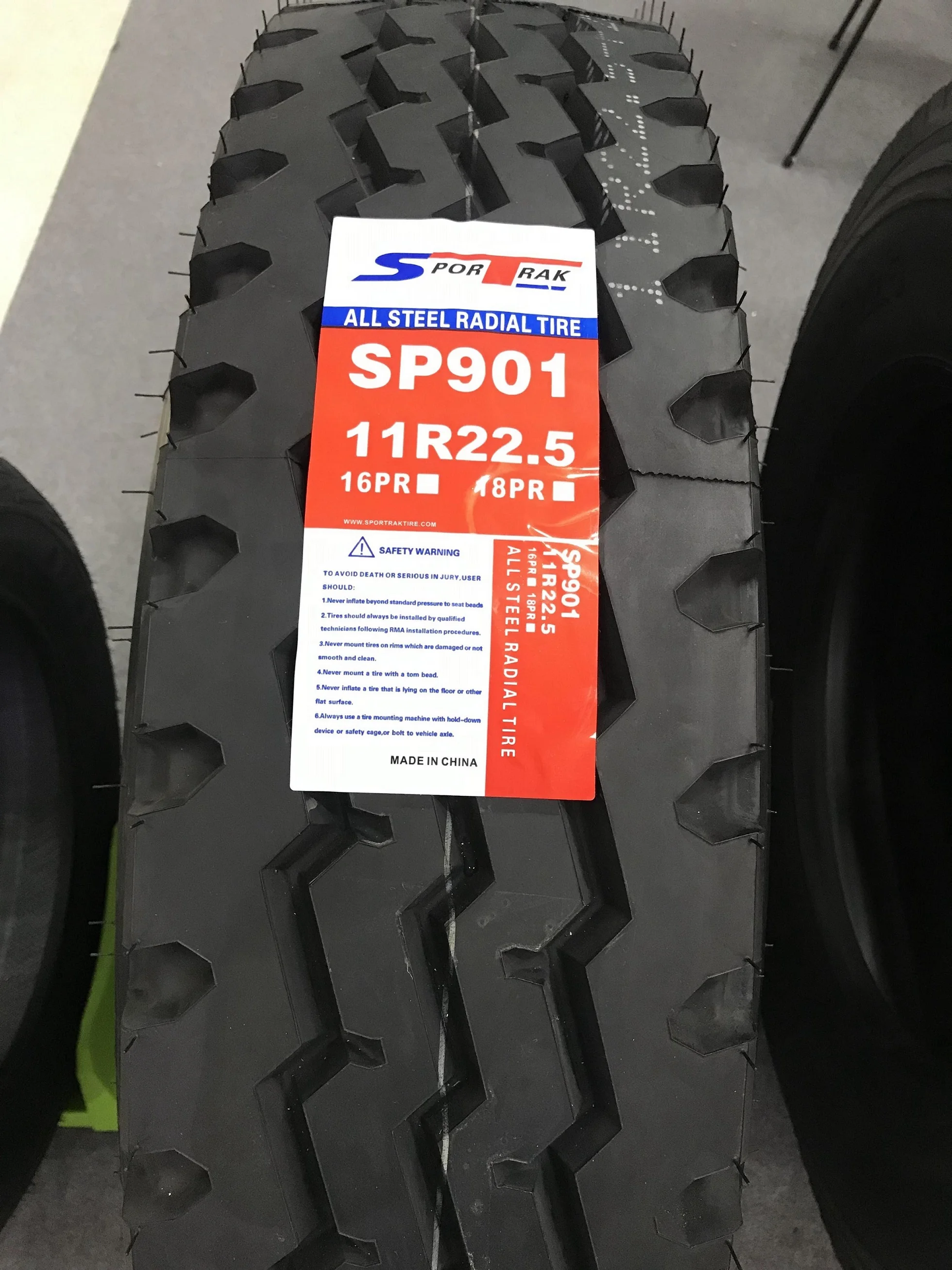 SPORTRAK SUPERWAY 11r22.5 Truck Tires - Durable & Reliable