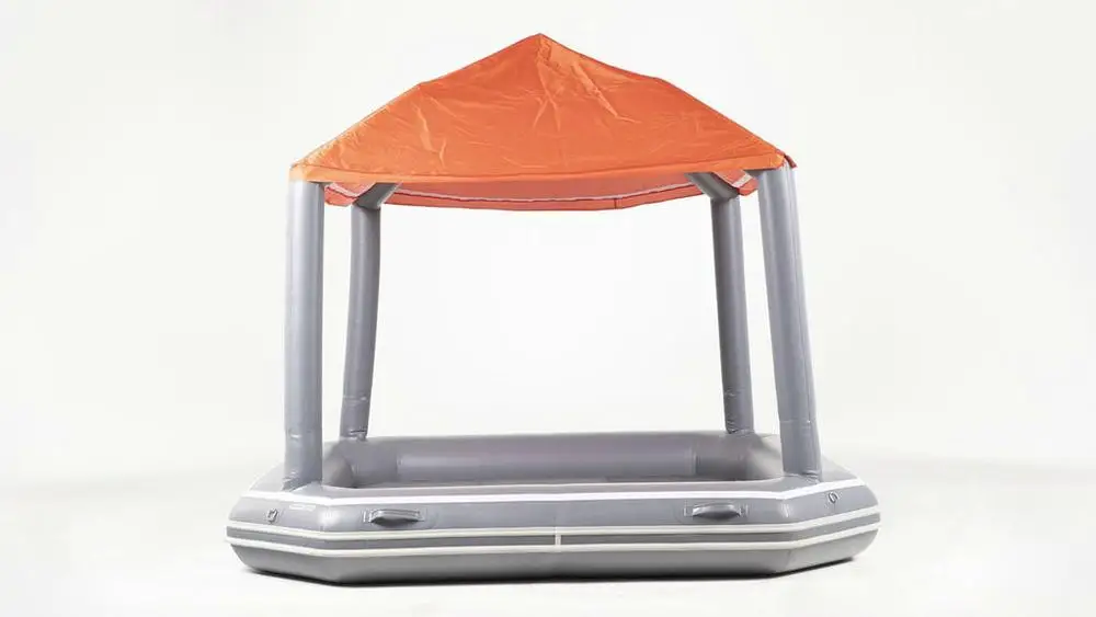 Inflatable Shoal Floating Tent Camping Inflatable Water Pool Tent