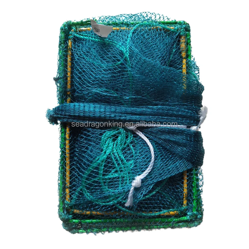 Aquaculture Fish Cage Net Trap - 2x2x1 Meter, Non-Toxic, For Breeding & Fishing (USA) Breeding Nest Aquaculture Fish Cage Net Trap - 2x2x1 Meter, Non-Toxic, For Breeding & Fishing (USA) Breeding Nest