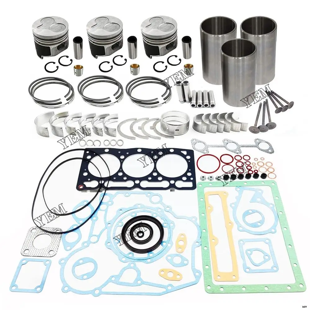 High Performance Rebuild Kit for Kubota Engine F2400 F2560E 2880 F2880E F2680E FZ2400 W Valves