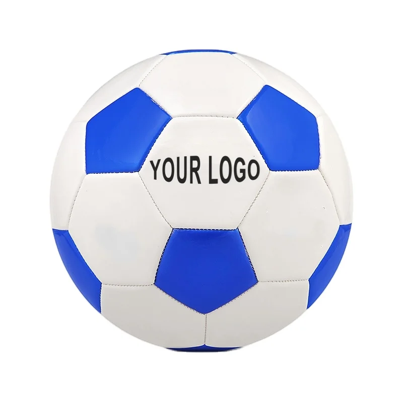 New Design Logo Durable Indoor/Outdoor Training Soccer Ball With Size, White And Red Color, Custom Packaging_voghion.com