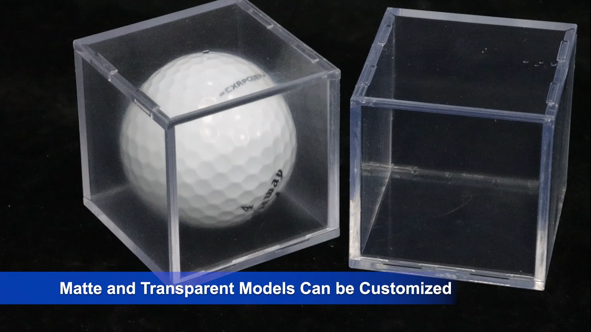 Golf Ball Display Plastic Clear Case Cube Square Stackable Holder Buy Golf Ball Display Case