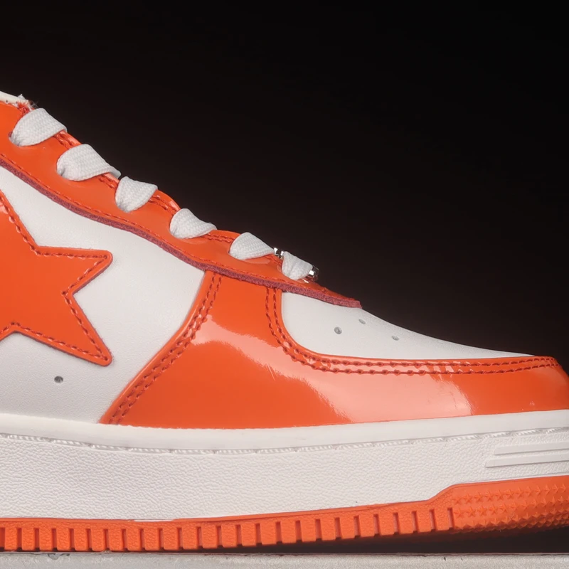 Дизайнерская брендовая Роскошная обувь кроссовки BP SK8 Sta мужская Bap бежевого цвета от Bapestas для мужчин и