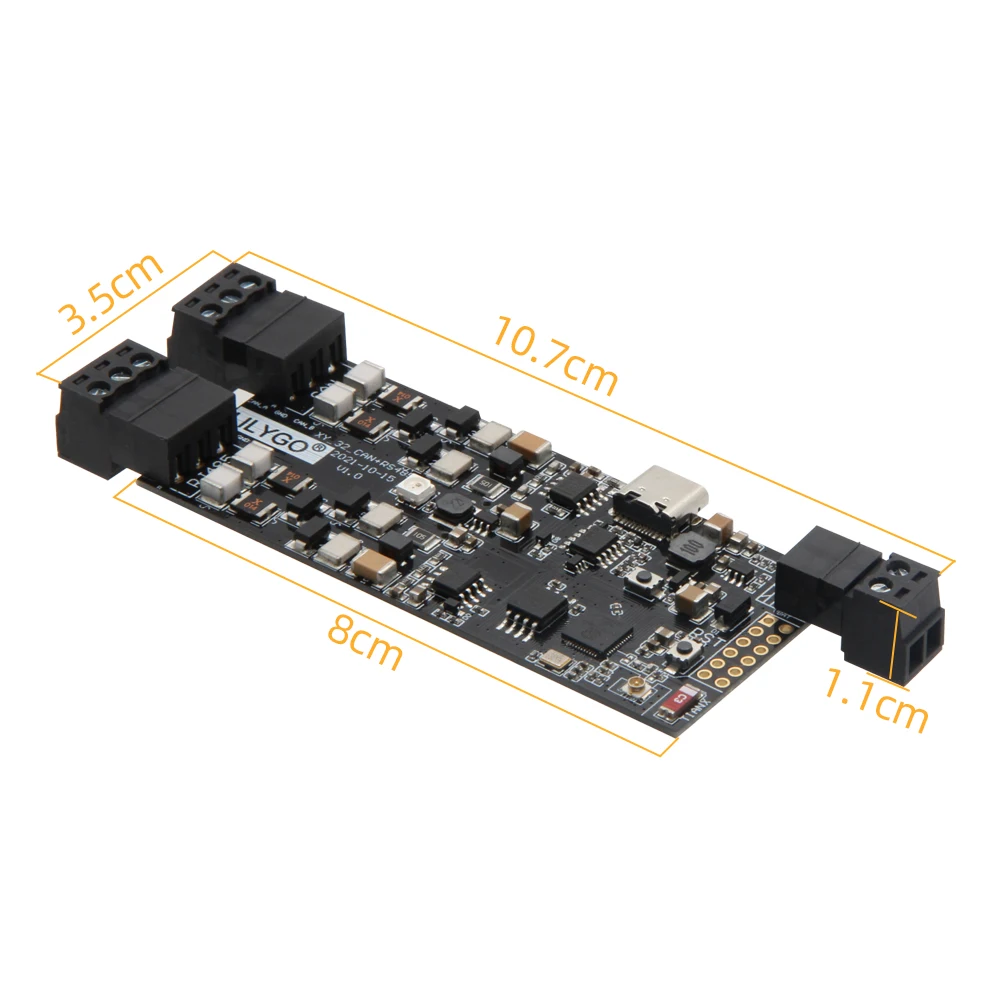 LILYGO T-CAN485 ESP32 CAN+RS-485 Iot Module from LILYGO on Tindie