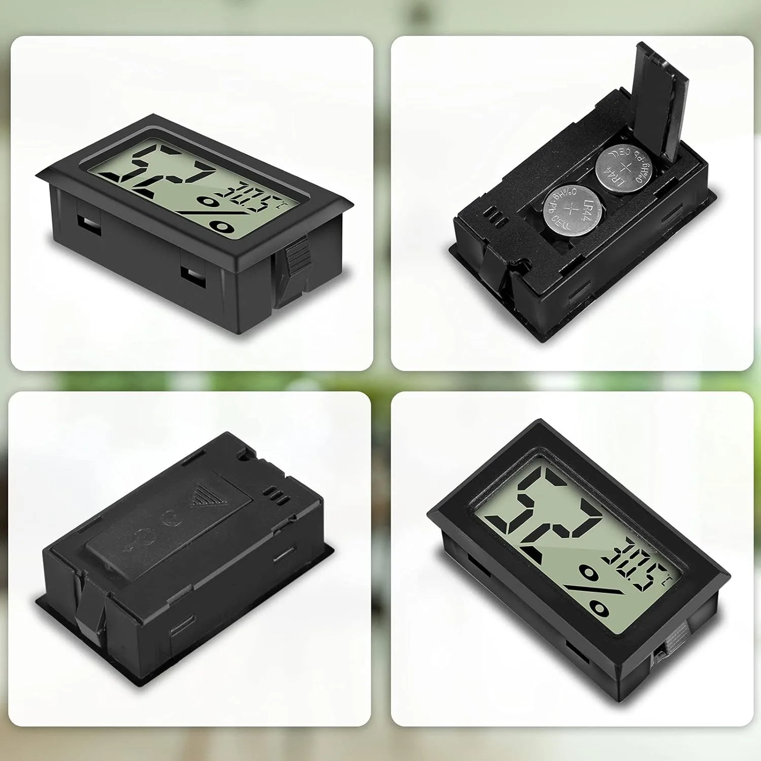 Thermograph Temperature Humidity Meter Detector Indicator Mini LCD Digital Thermometer Hygrometer