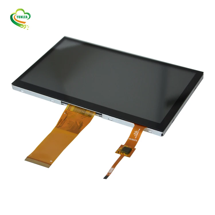 Yunlea 800x480 1024x600dots Rgb Lvds Interface 7 Inch Tft Lcd Touch Screen Displays Module With 8896