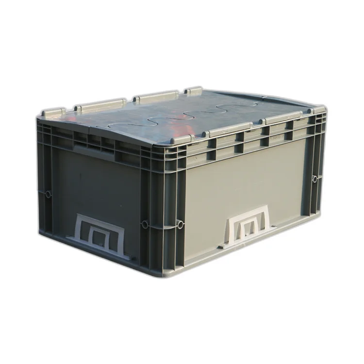 NEXARA StackablePP 600-280 Heavy-Duty Durable Plastic Crates Solid Logistics Boxes in Various Sizes for Different Scenarios