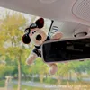 Perro Espejo Volador Cielo Estrellado Azul - Adorno para Espejo Retrovisor