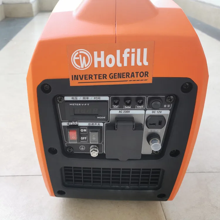 HOLFILL Manual Start 1000W  Inverter Generator 220V Portable Inverter Generator Set