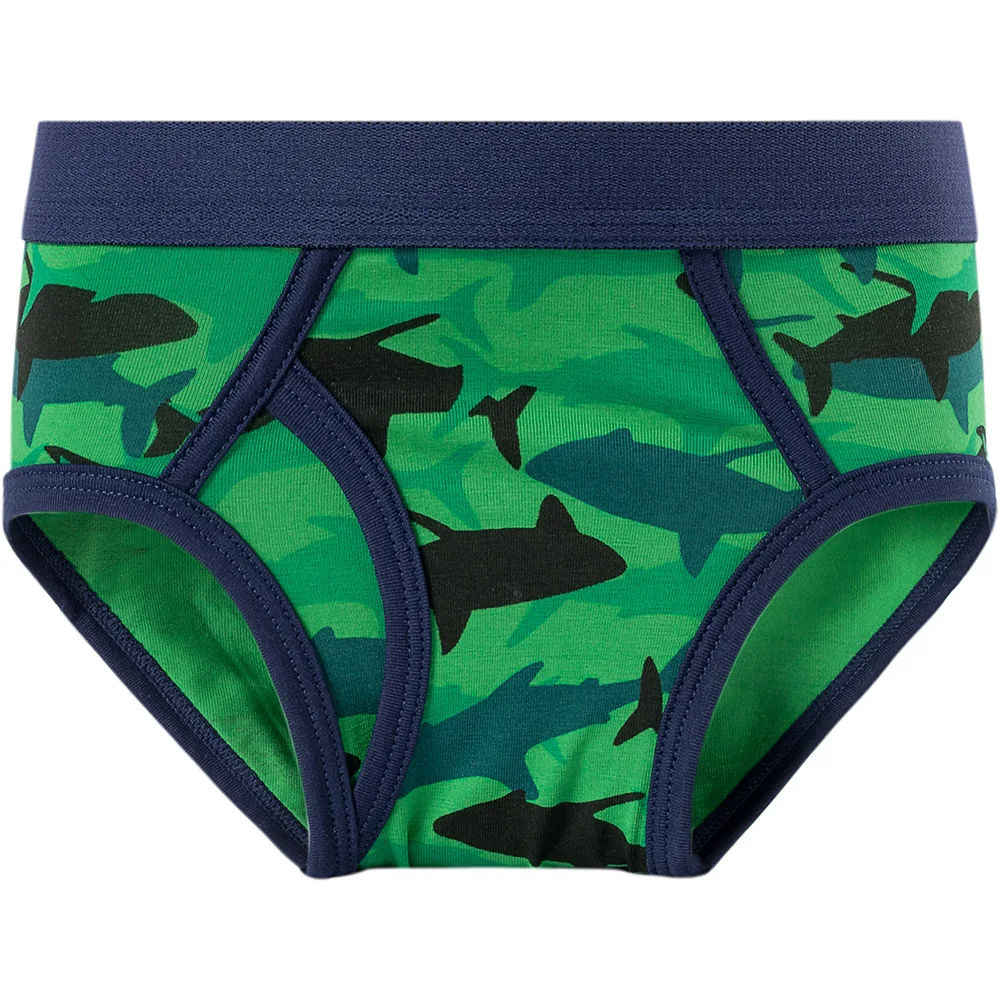 New Cartoon Pattern Kids Boy Panties Super Soft Breathable Fabric Custom Toddler Boy Boxer Brief Model Children Shorts Underwear