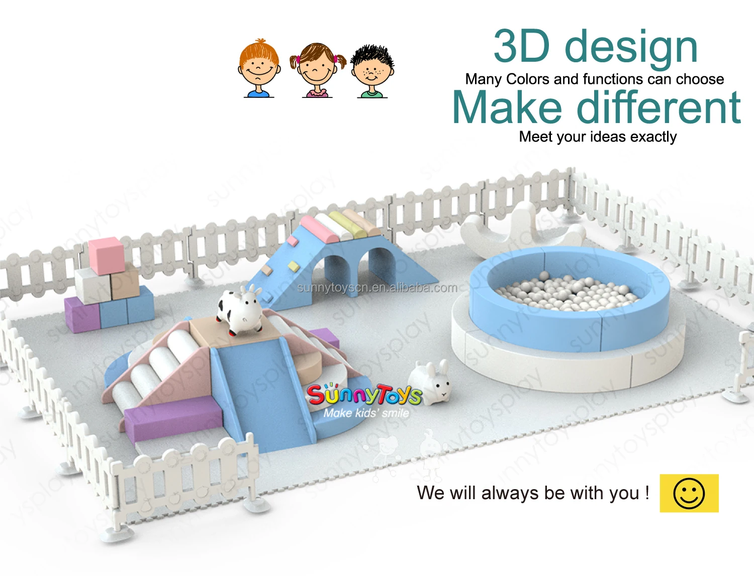 Ball Pit All White Indoor Play Area Soft Play Area Toddler Soft Play