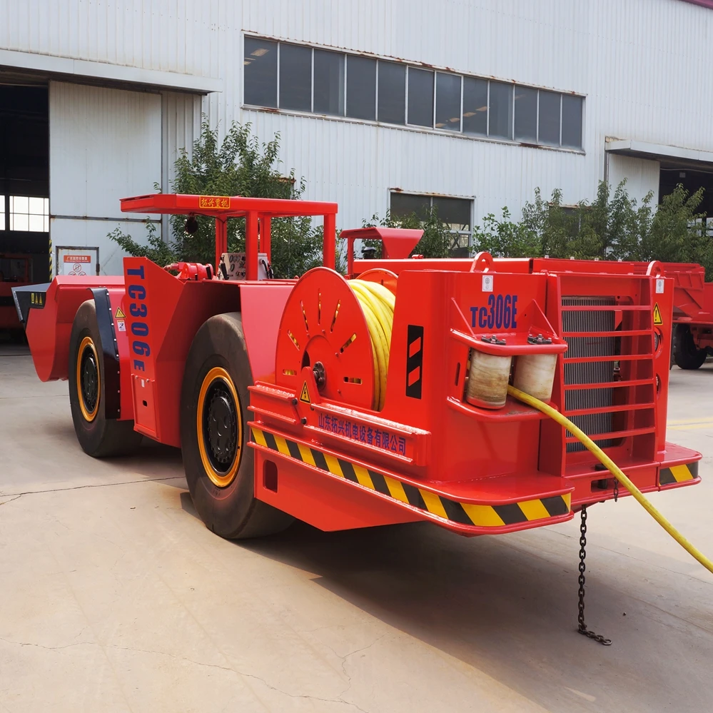 High Quality China Made Hot Sale Underground Mining Electric Loader Lhd TC-306E Mine Lhd