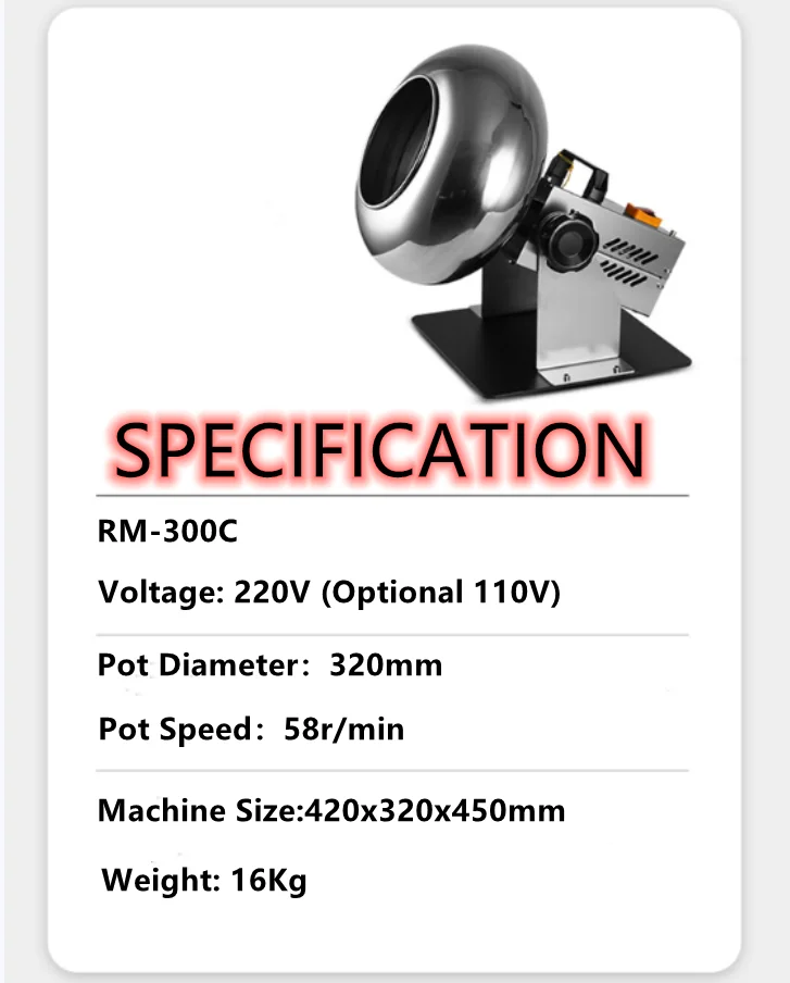 Snack Auto Stainless Steel Horizontal Almond Gummies Sugar Home Use Food Powder Industrial Peanut Coating Machine High Quality - Image 2