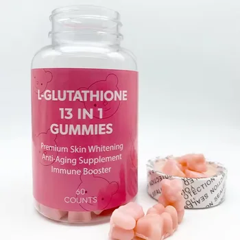 OEM Private Label Organic L-glutathione Collagen 13 In 1 Skin Whitening brightening Gummies