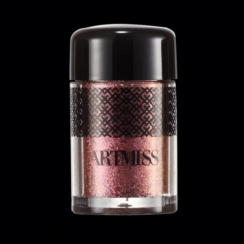 Китайский производитель, оптовая продажа, частная торговая марка, блестящие тени для век, порошок с высоким пигментом, Шиммер для макияжа глаз и губ