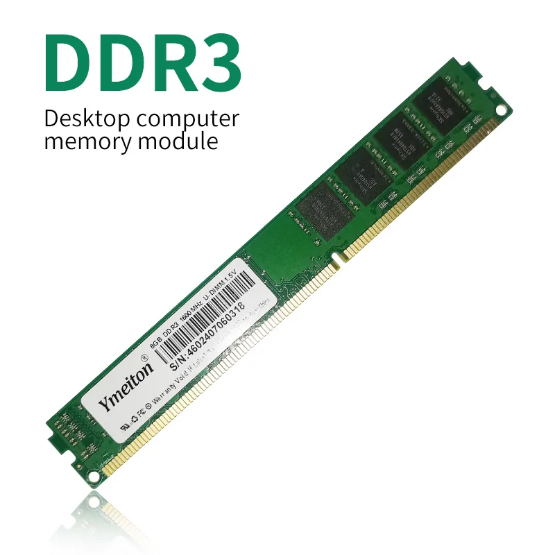 OEM Memoria RAM DDR3 Computer RAMs 8GB Customized Logo PC3 U-DIMM 1600HZ Memory RAM DDR3L 4GB High Quality 4/8GB for Desktop PC