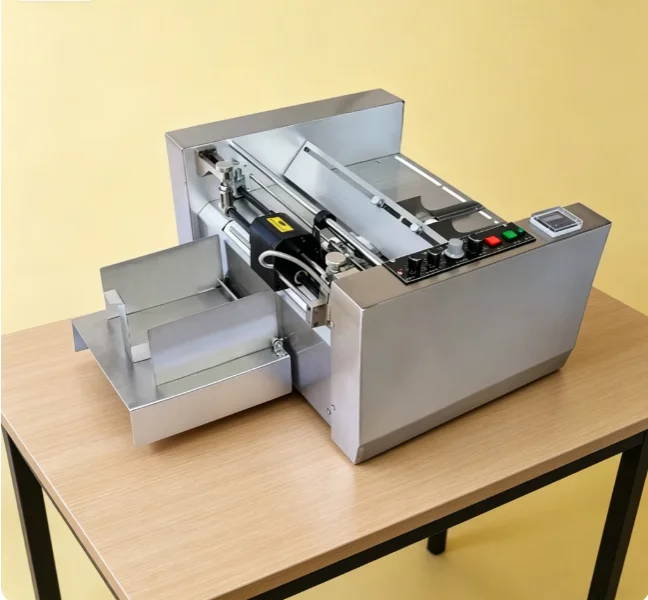TEBAK Automatic Dry Ink Batch Coder MY-300II MY-420II High Speed for Carton Packaging