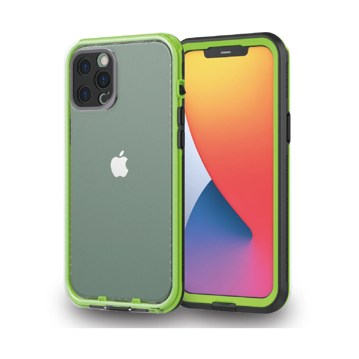 Oxterlai  for iphone12Pro max  accessories rugged case 360 full protection tpu pc waterproof shockproof cell phone cover