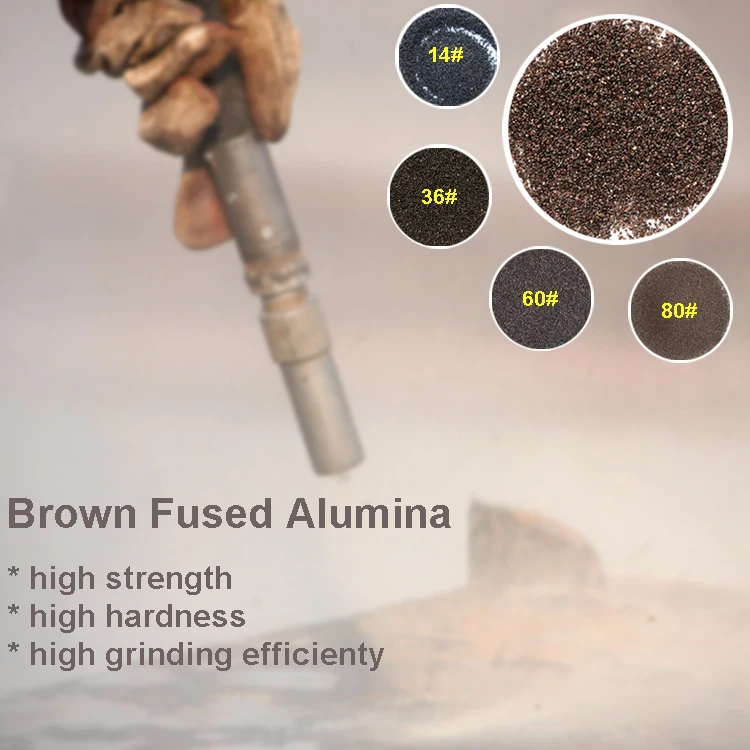 High Hardness Aluminum Oxide 180 Brown Fused Alumina BFA for Sand Paper -2-