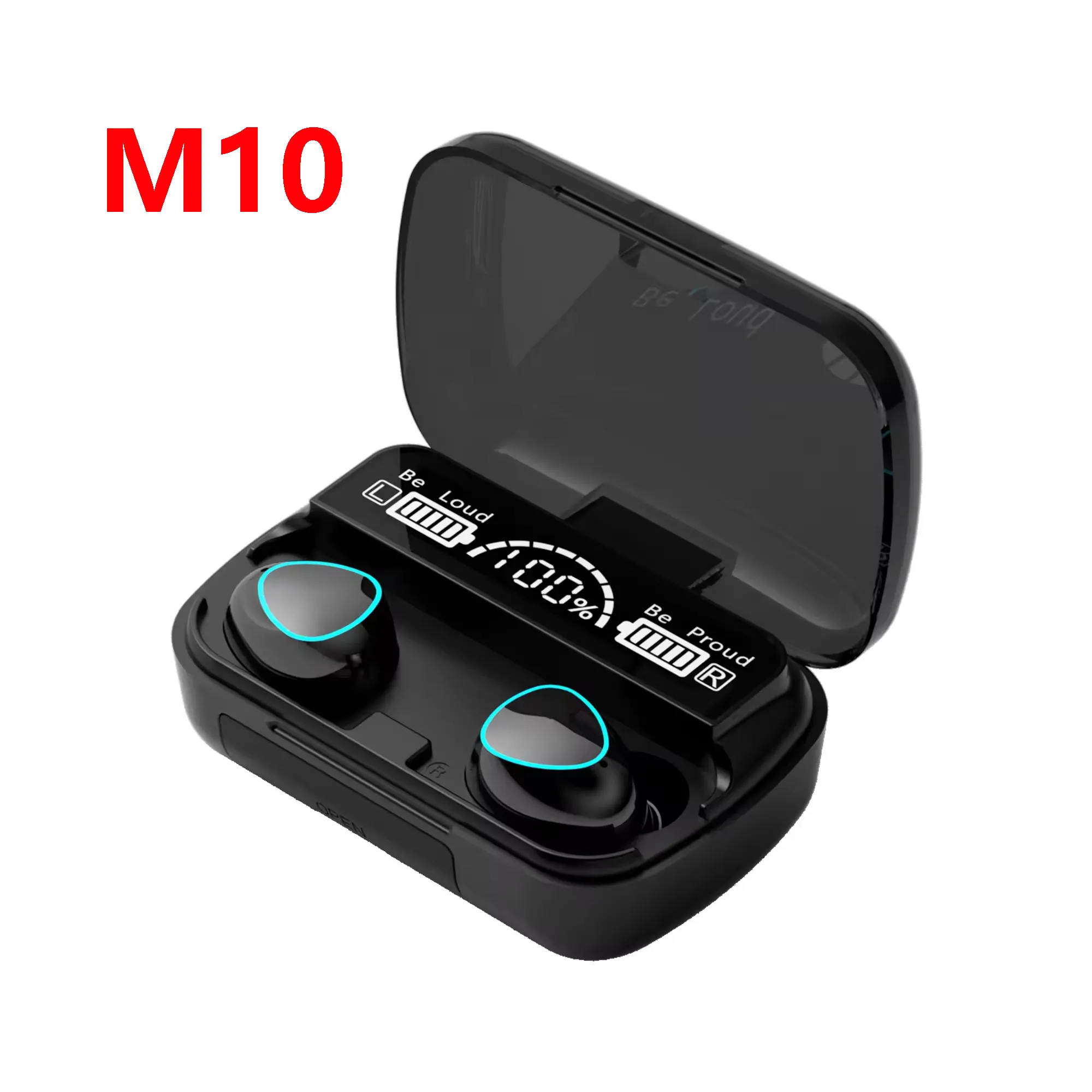 M10 TWS Earbuds - Premium Waterproof Noise Cancelling Earphones