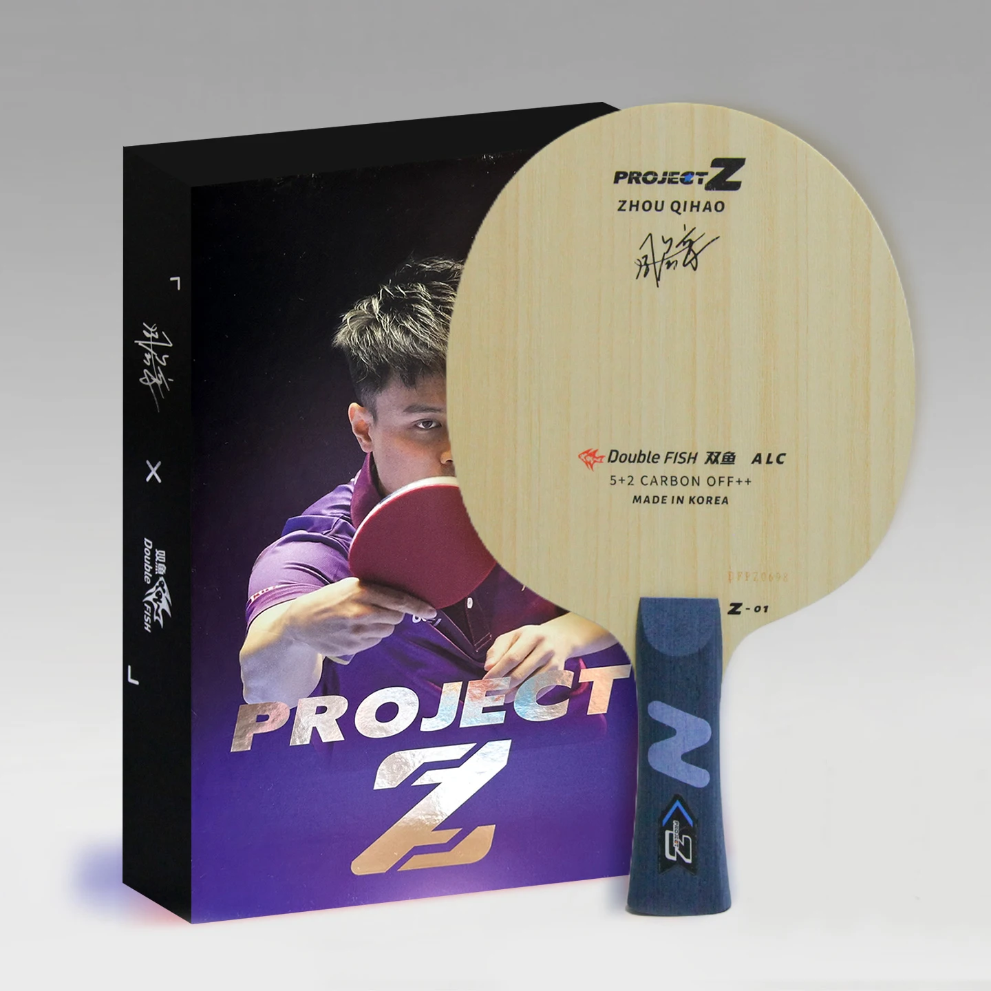 DOUBLE FISH ProjectZ Zhou Qihao 国代表チーム アラミドカーボン 7層 
