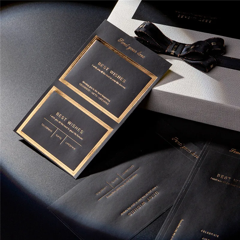 Лидер продаж индивидуальный дизайн/Роскошный логотип Золотая фольга самоклеящаяся виниловая бумага печатная наклейка для