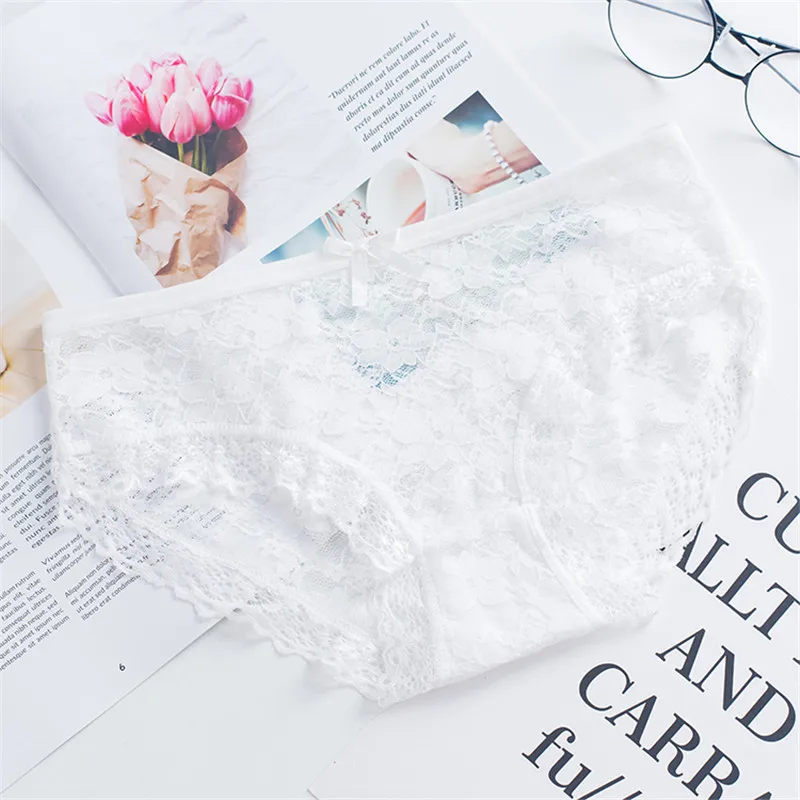 ALL OF ME Mutande Donna Vita Alta Slip Donna Pizzo Morbido e Comodo Confezione da 5 Taglie da S a XXL