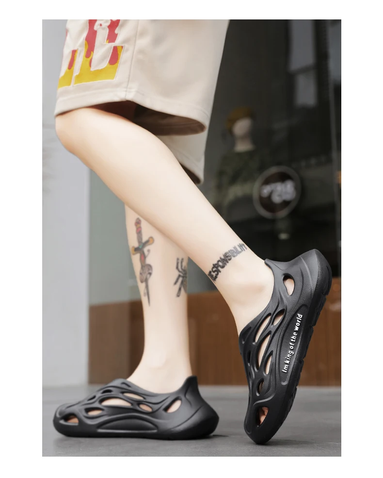 Size 40-45 Custom Wholesale Garden Shoes Anti-slip Men Clog Sandal Eva ...