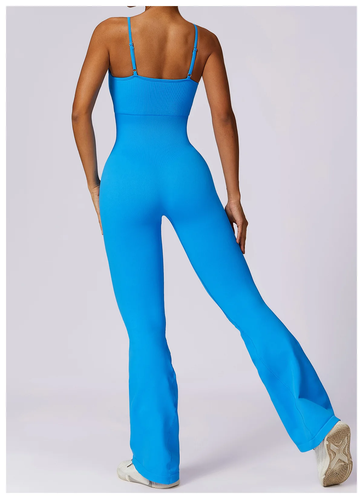Women’s Yoga Jumpsuit One-Piece – Dry Nylon Spandex