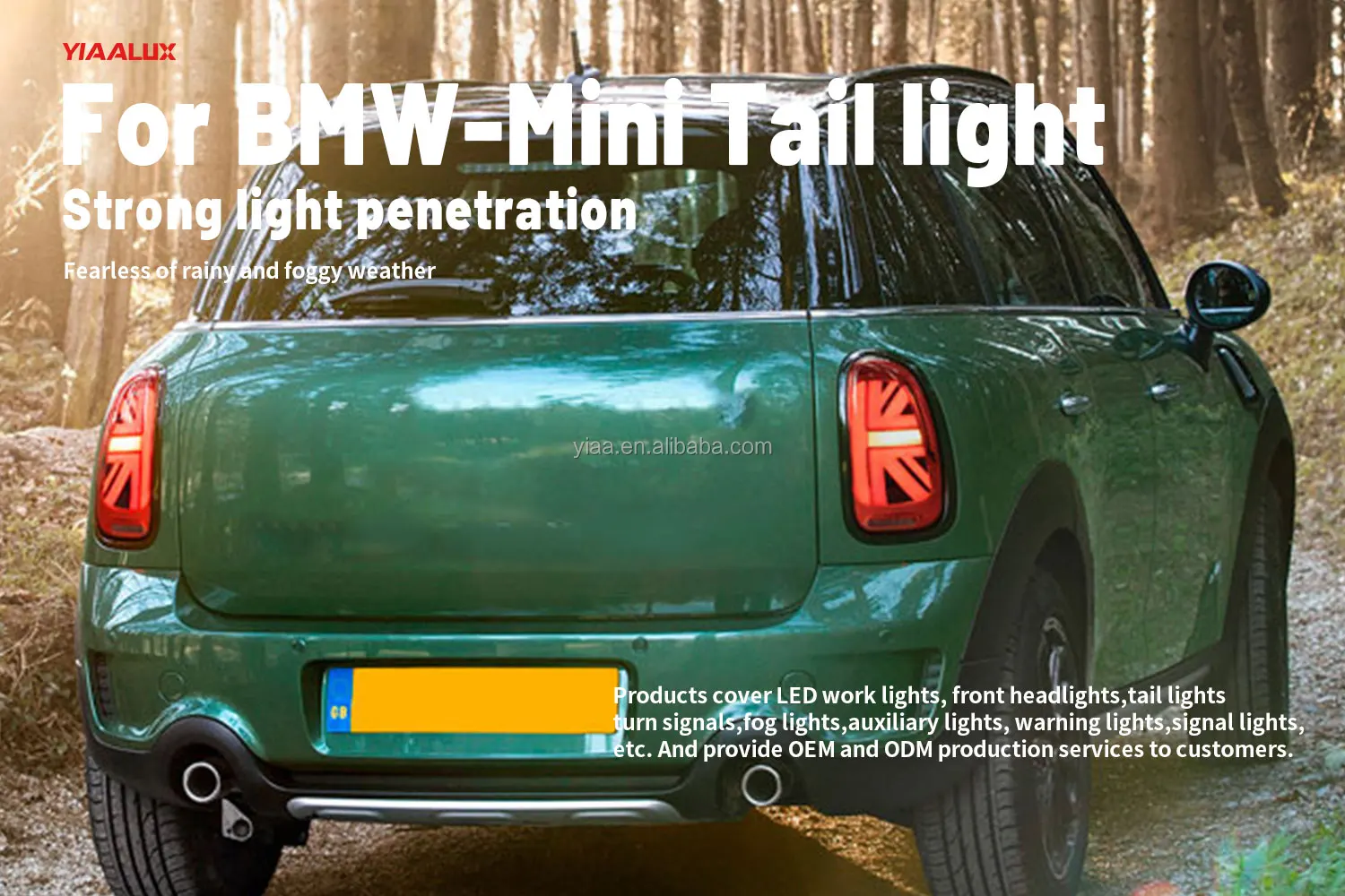 Factory Wholesale LED Taillight Countryman R60 Other Car Light Accessories Auto Lighting System 2010-2016 for BMW MINI factory
