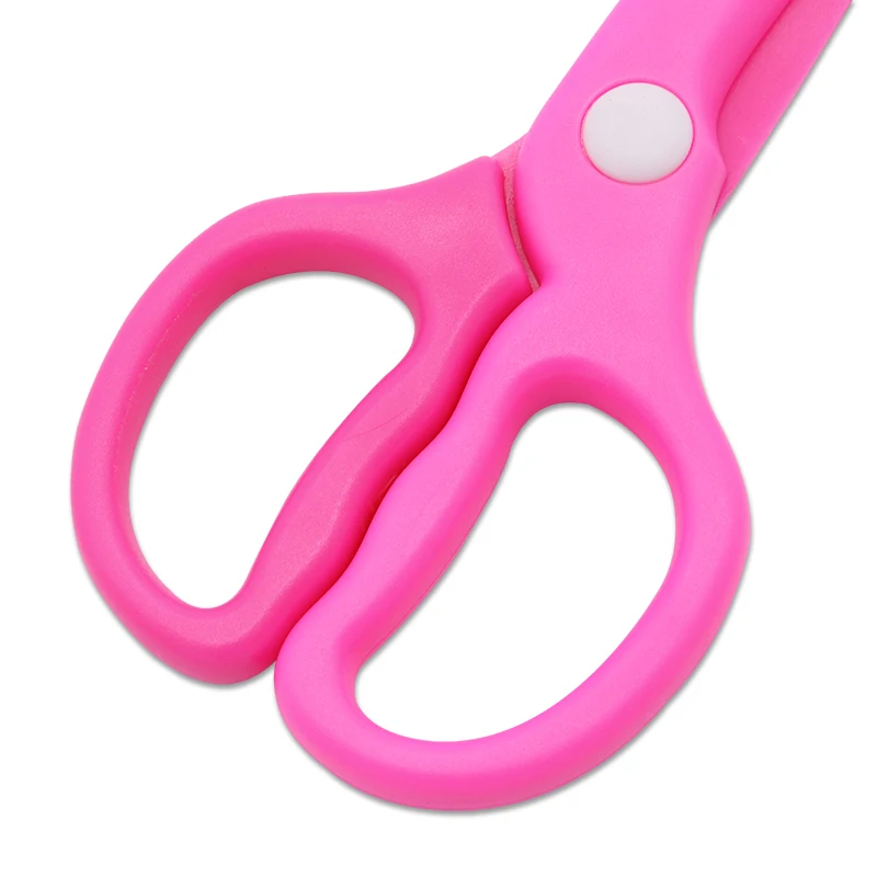 Light Weight D1569 Kids Handmade Plastic Safety Scissors Safety