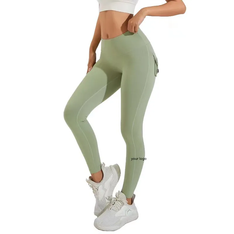 women butt lifting leggings solid color