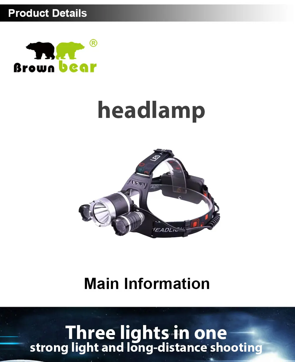 product portable wholesale powerful waterproof usb zoom rechargeable head lamp four modes led head lamp torch headlamp-37