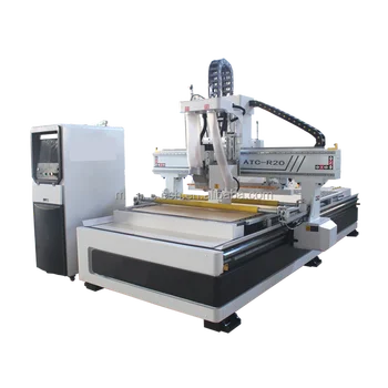 1325 atc cnc router 3 axis 4*8ft 1300*2500mm 2030  cnc router rc 1325s-atc-l changing linear (380v 3)