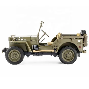 Rochobby FMS 1941 Willys MB Scaler 1:12 Jeeps RTR 2.4G Radio 4X4