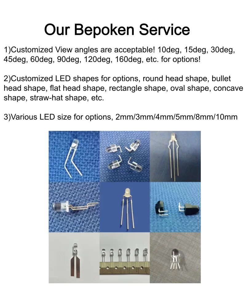 WS2812B 5mm Addressable RGB LED Diode, 0.2W Digital Programmable ...