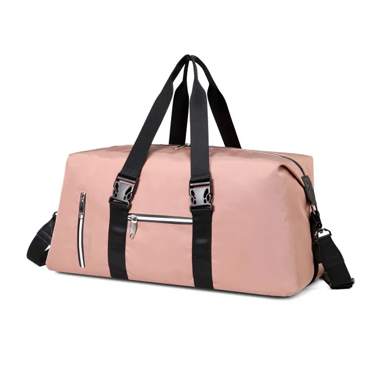 Low price guaranteed quality pink custom travel makeup bag