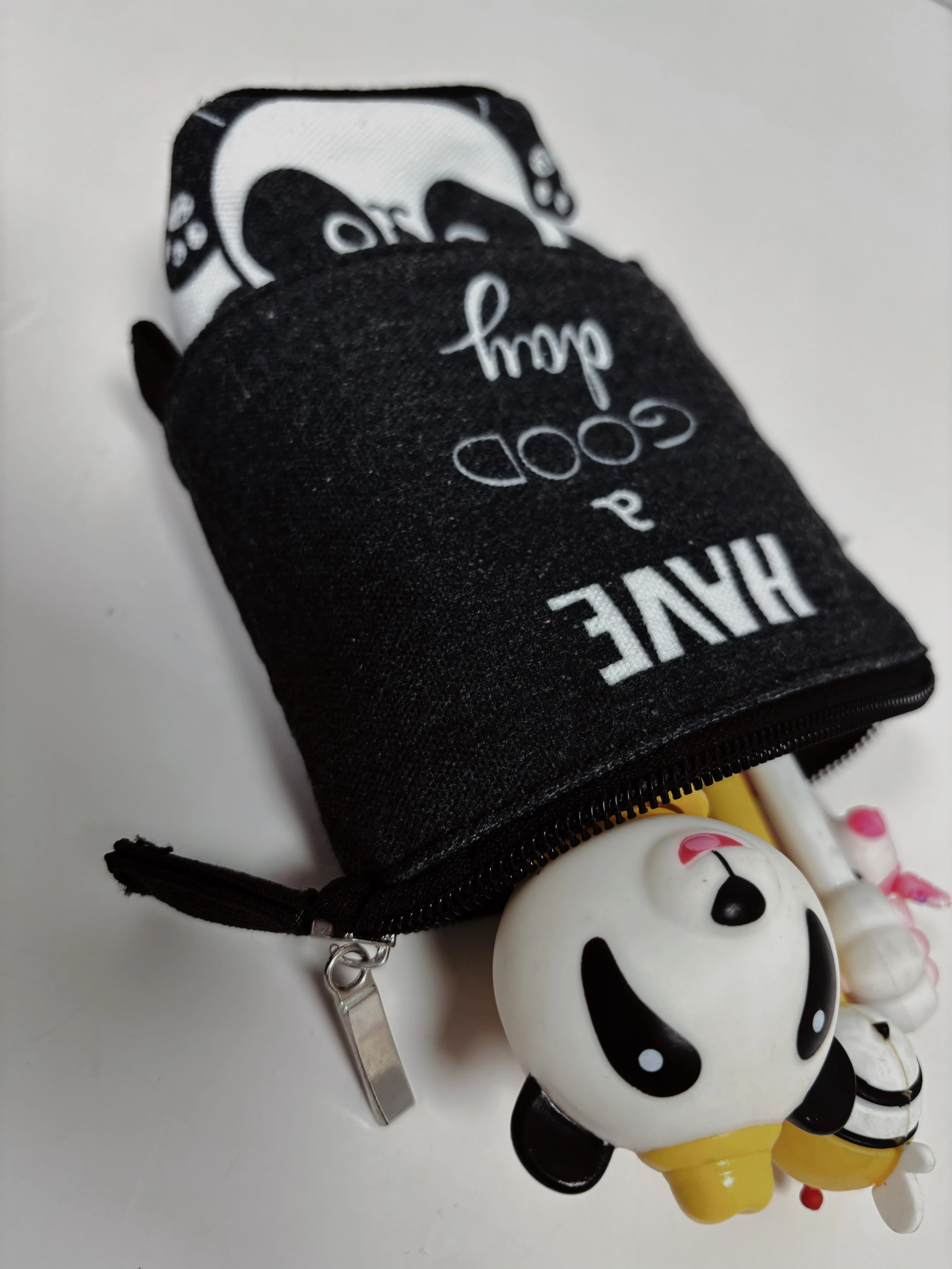 Оптовая продажа пенал для карандашей с изображением панды милые животные школьных принадлежностей