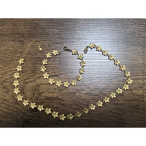 Customized Heirloom Jewelry Plumeria Stainless Steel 18k Gold Plated Hawaiian Flower Bracelet OEM ODM Support for Brands