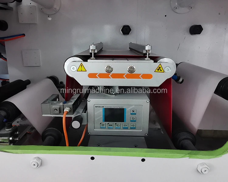 60m/min Fully Automatic Stack Paper Cup Plastic Film Flexo Printing Printer Machine In China