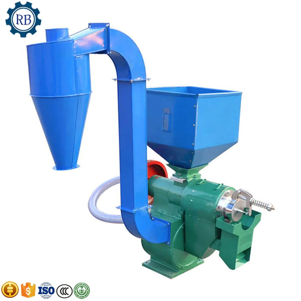 Factory Price Rice Mill Milling Machine Double Blower Rice Polisher Machine Grain Polishing Machine for Sale