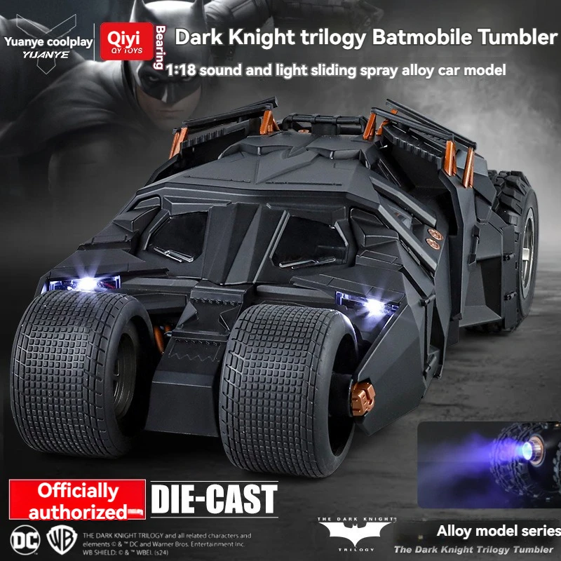 Diecast Toy Vehicles - 1:18 Car Model of Dark Knight Bat Man