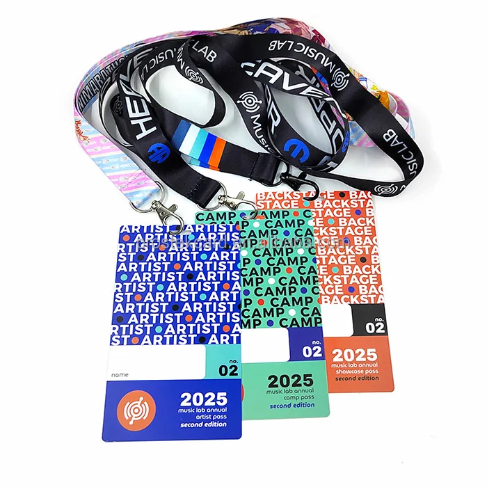 Customizable Plastic ID Badges for Events and Conferences